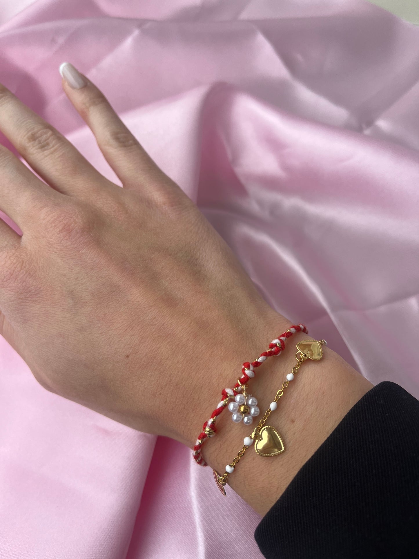 Bracelet coeurs