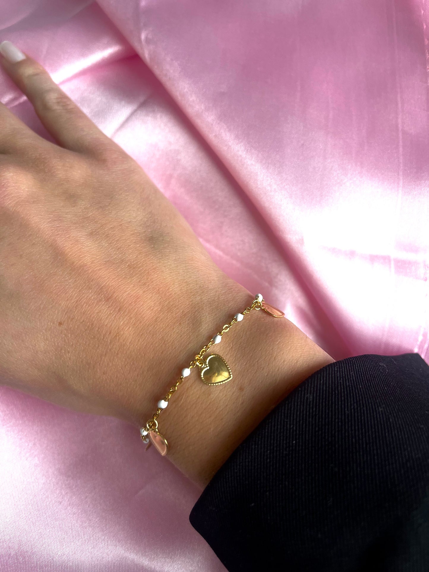 Bracelet coeurs